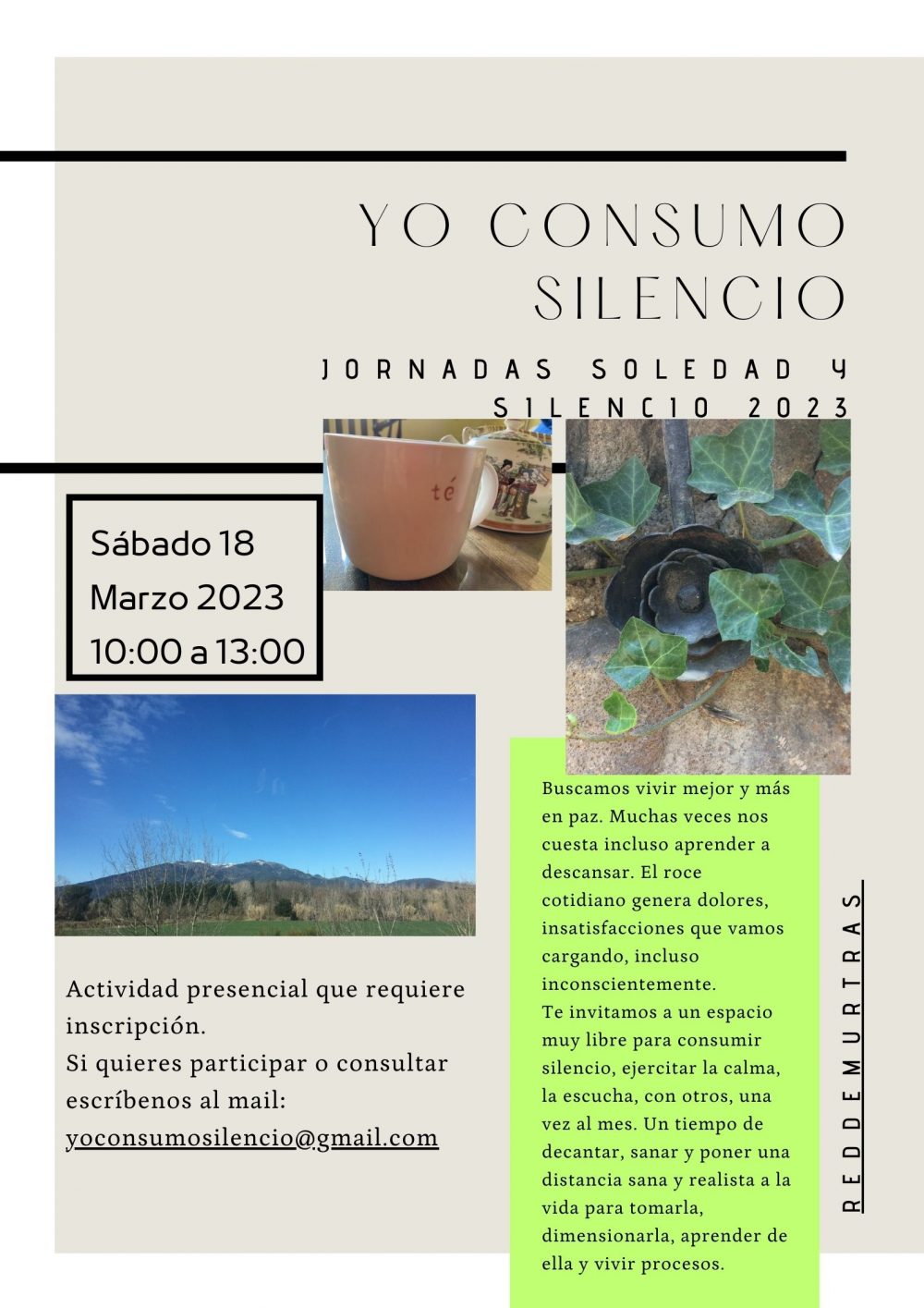 Jornada de soledad y silencio